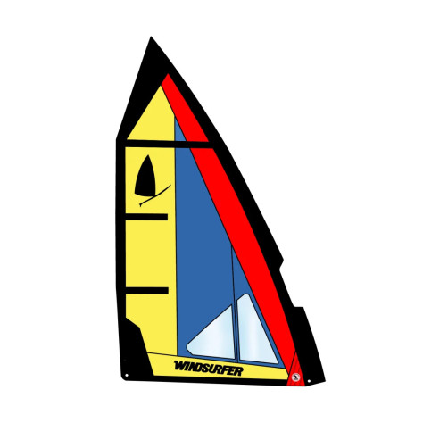 Windsurfer Sail 5,7 by Exocet Blue Yellow Red Windsurfer Sail 5,7 by Exocet Blue Yellow Red