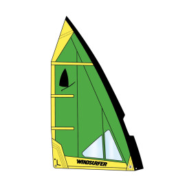 Windsurfer Sail 5,7 by Exocet Green