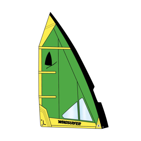 Windsurfer Sail 5,7 by Exocet Green Windsurfer Sail 5,7 by Exocet Green