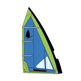 Windsurfer Sail 5,7 by Exocet Blue Green