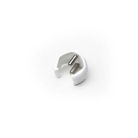 Double Pin Lock (Hard Plastic) - White