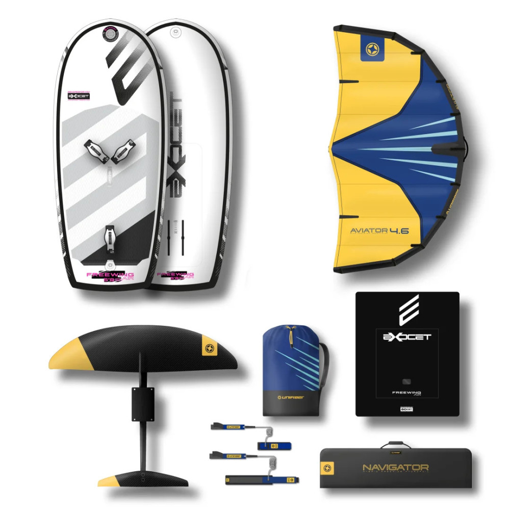 Free Wing Air 5'8 & 1600 Navigator Wing Foil Package