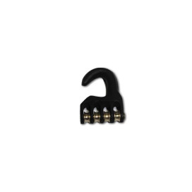 Pulley Hook Aluminium 4 Rollers - 12 mm